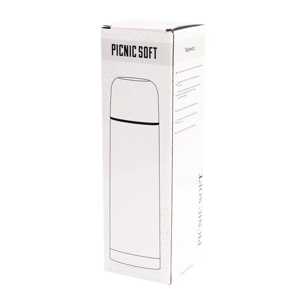 Термос Picnic Soft - Термос Picnic Soft, серый