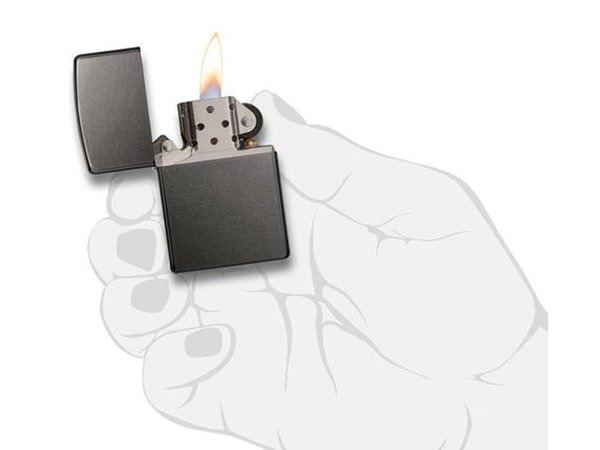 Зажигалка ZIPPO Classic с покрытием Gray Dusk - Зажигалка ZIPPO Classic с покрытием Gray Dusk