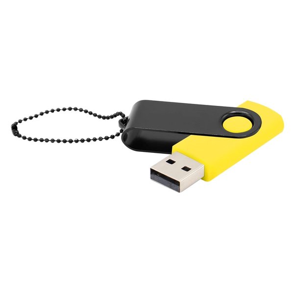 Флешка Designer To Go 2.0 USB 16Gb - Флешка Designer To Go 2.0 USB 16Gb, желтый/черный