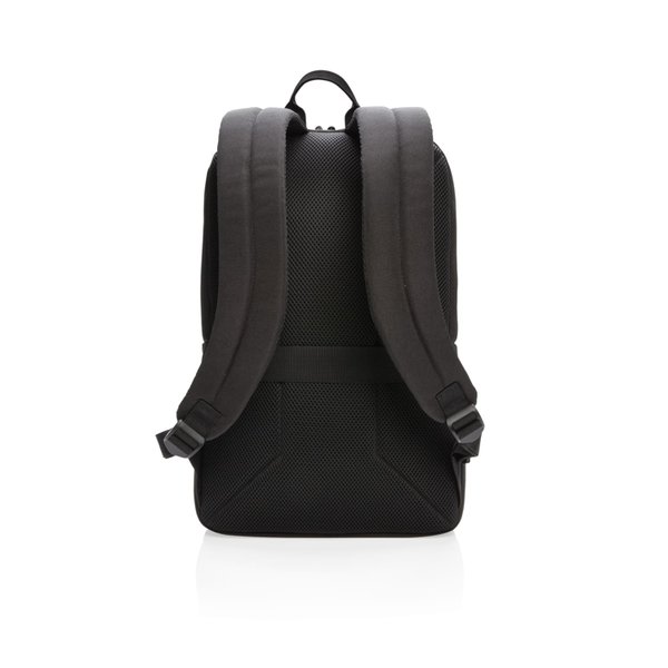 Рюкзак Swiss Peak с RFID-защитой и USB-A из rPET AWARE™, 15,6’’ - Рюкзак Swiss Peak с RFID-защитой и USB-A из rPET AWARE™, 15,6’’