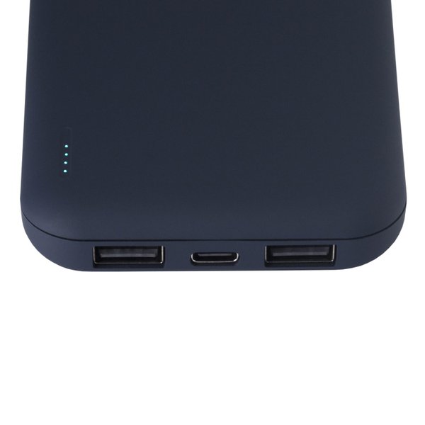 Внешний аккумулятор с подсветкой Люче (Luce) 10000 mAh, синий