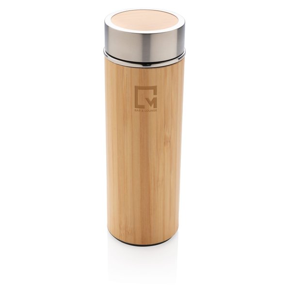Герметичная вакуумная бутылка Bamboo, 350 мл - Герметичная вакуумная бутылка Bamboo, 350 мл