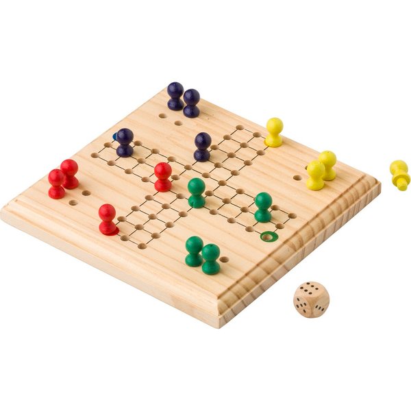 Деревянная игра Лудо - Деревянная игра Лудо