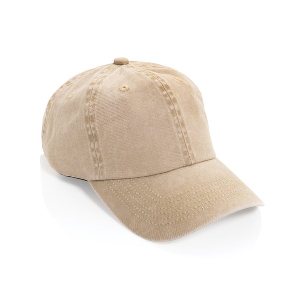 Бейсболка BEAU AWARE™ из хлопковой саржи, 6 клиньев, 270 г/м² - Бейсболка BEAU AWARE™ из хлопковой саржи, 6 клиньев, 270 г/м²