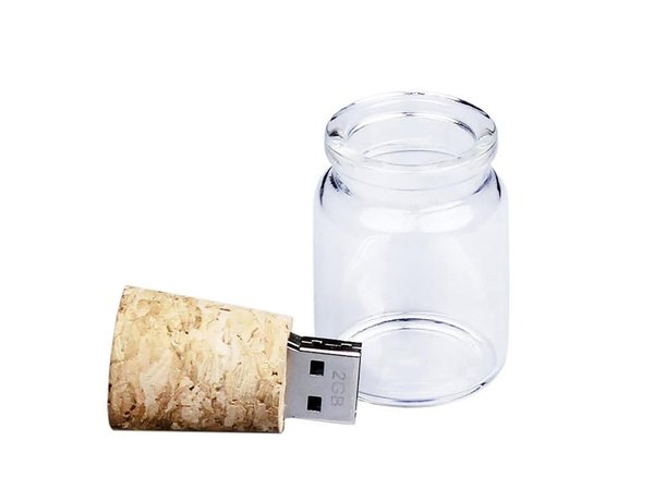 USB 3.0-флешка на 64 Гб в виде пробки в бутылочке - USB 3.0-флешка на 64 Гб в виде пробки в бутылочке