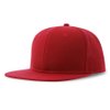 Бейсболка "SNAP BACK-S", 6 клиньев, пластик. застежка, красный, 100% перераб. полиэстер, 300 гр/м2