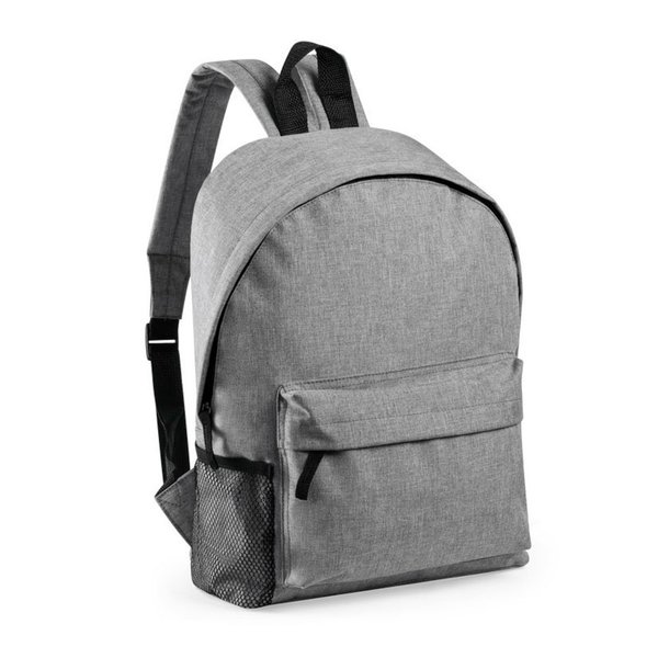 Рюкзак CALDY из rPET/рециклированного полиэстера - Рюкзак "Caldy", серый, 38x28x12 см, 100% полиэстер RPET, 600D