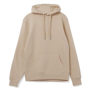 толстовка с капюшоном унисекс hoodie, бежевая