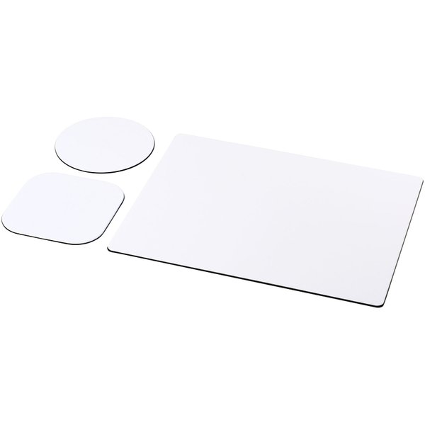 Комплект "Brite-Mat®" коврик для мыши и подставка для напитков 1 - Комплект "Brite-Mat®" коврик для мыши и подставка для напитков 1