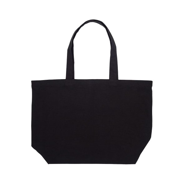 Сумка Peyoton из полиэстера и хлопка, 340 г/м2, черная - Сумка Peyoton из полиэстера и хлопка, 340 г/м2, черная