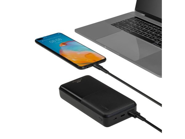 Внешний аккумулятор с быстрой зарядкой VA2571, 20000 mAh - Внешний аккумулятор с быстрой зарядкой VA2571, 20000 mAh