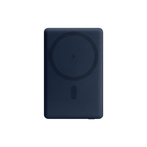 Внешний аккумулятор Атлантис (Atlantis) PD 5000mAh с функцией беспроводной зарядки 15W, синий