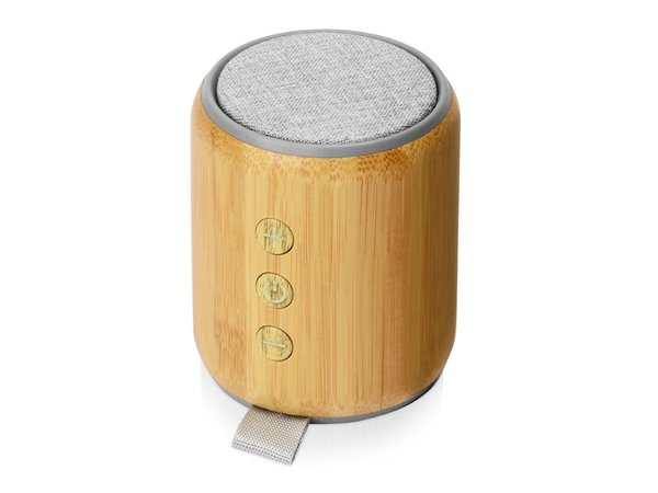 Портативная колонка из бамбука «Bongo» - Портативная колонка из бамбука «Bongo»