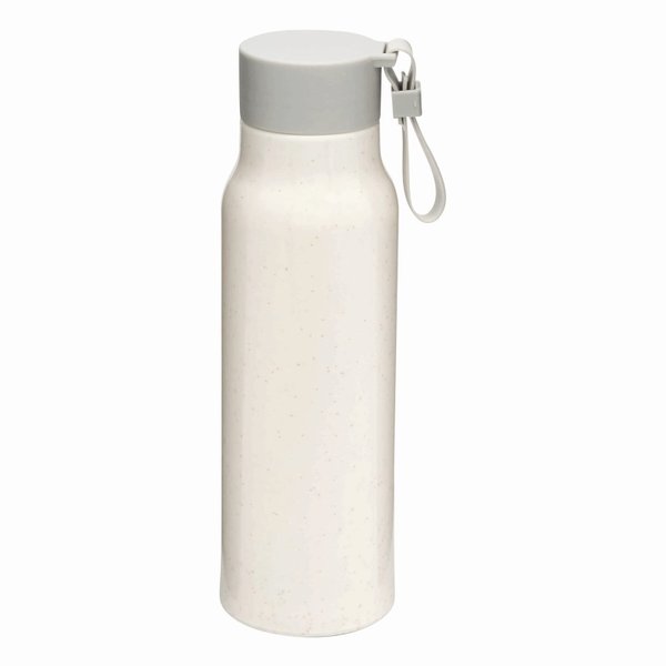 Стеклянная бутылка для питья ECO DRINK, бежевый - Стеклянная бутылка для питья ECO DRINK, бежевый