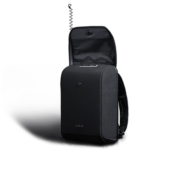 Рюкзак KORIN ClickPack X 45х32х15,5 см, с клапаном, черный - Рюкзак KORIN ClickPack X 45х32х15,5 см, с клапаном, черный