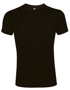 футболка мужская приталенная imperial fit 190, черная