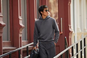 толстовка hooded, темно-бирюзовая