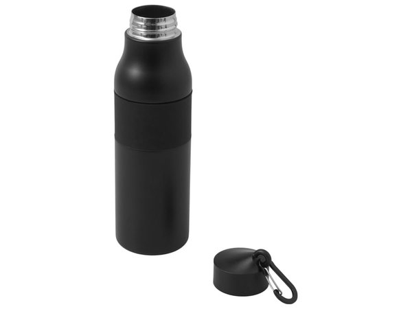 Вакуумная термобутылка с карабином «Saddle», 530 мл - Вакуумная термобутылка с карабином «Saddle», 530 мл