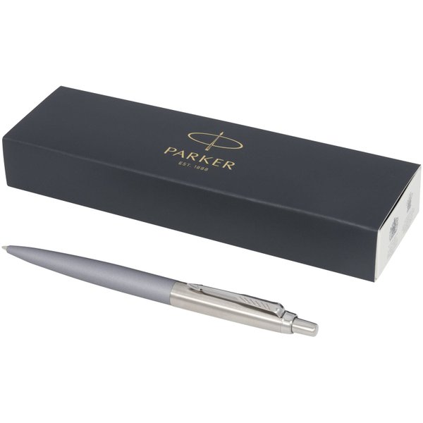 Шариковая ручка Parker Jotter XL матовая с хромированной отделкой - Шариковая ручка Parker Jotter XL матовая с хромированной отделкой