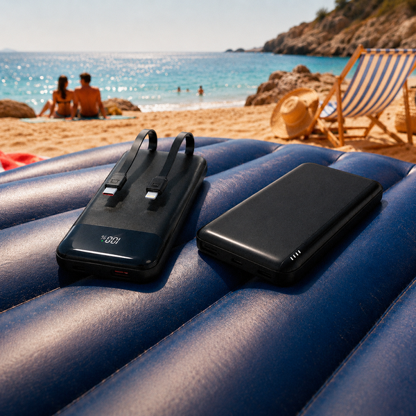 Внешний аккумулятор Nero с быстрой зарядкой (до 22,5W), 10000 mAh - Внешний аккумулятор Nero с быстрой зарядкой (до 22,5W), 10000 mAh, чёрный
