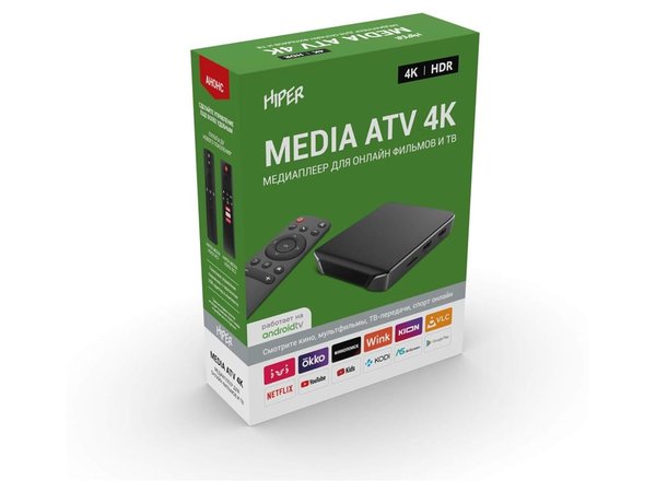Медиаплеер «MEDIA ATV 4K» - Медиаплеер «MEDIA ATV 4K»