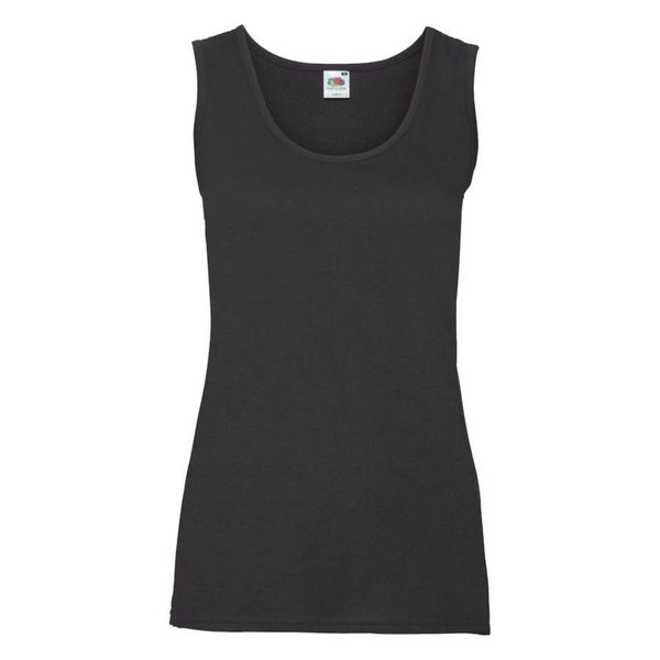 Майка женская Lady-Fit Valueweight Vest - Майка женская "Lady-Fit Valueweight Vest", черный_M, 100% х/б, 165 г/м2
