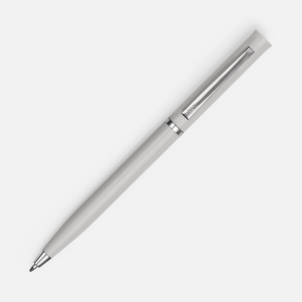 Ручка шариковая Euro Chrome, серая