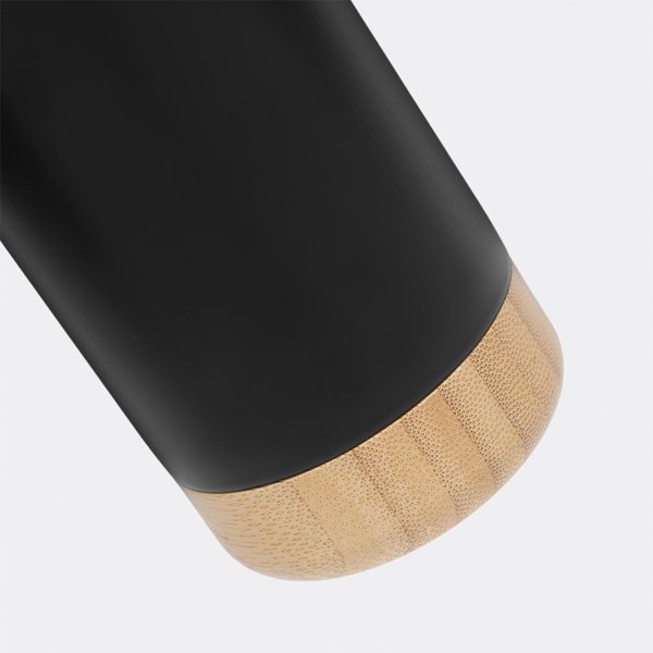 Термос с изоляцией BAMBOO LEGEND, черный - Термос с изоляцией BAMBOO LEGEND, черный