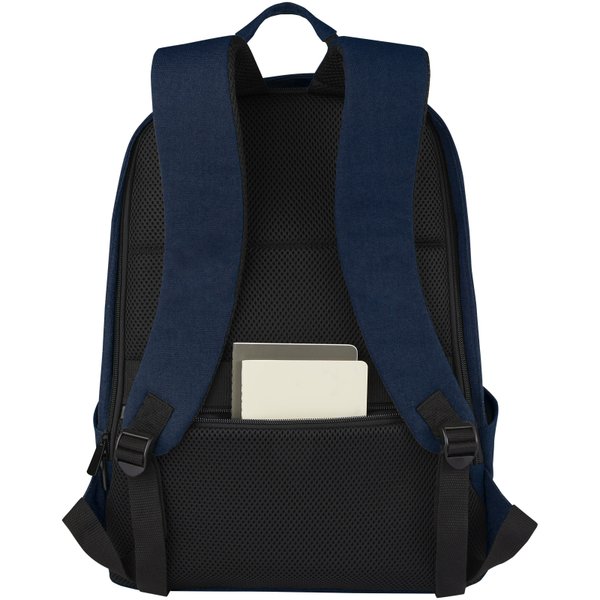 Рюкзак для ноутбука Joey 15.6" из переработанного холста GRS с защитой от краж, 18 литров - Рюкзак для ноутбука Joey 15.6" из переработанного холста GRS с защитой от краж, 18 литров
