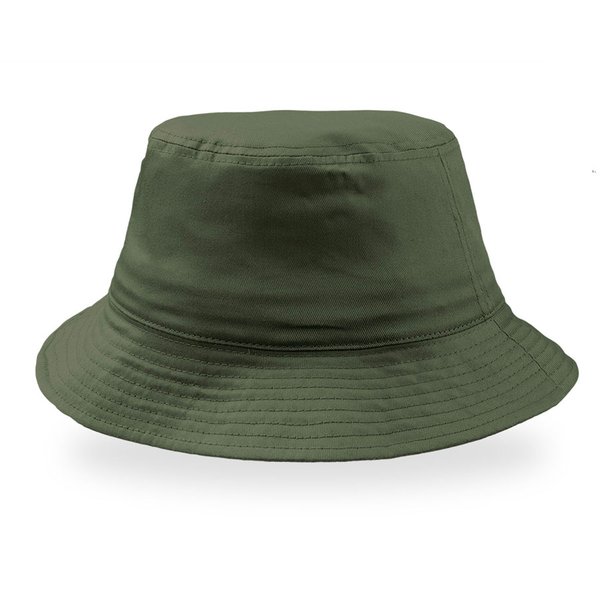 Панама BUCKET COTTON 180 - Панама BUCKET COTTON, оливковый, 100% хлопок, 180 г/м2