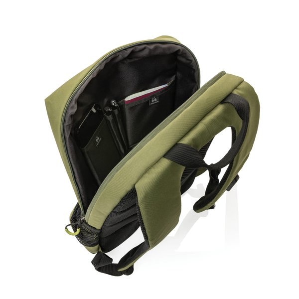 Рюкзак для ноутбука Impact Lima из rPET AWARETM, RFID, 15.6" - Рюкзак для ноутбука Impact Lima из rPET AWARETM, RFID, 15.6"