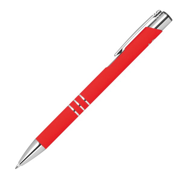 Ручка SOFTTOUCH DUNMORE из переработанного алюминия, полугелевая - Ручка SOFTTOUCH DUNMORE из переработанного алюминия, полугелевая