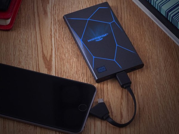 Внешний аккумулятор «Geo», 4000 mAh - Внешний аккумулятор «Geo», 4000 mAh