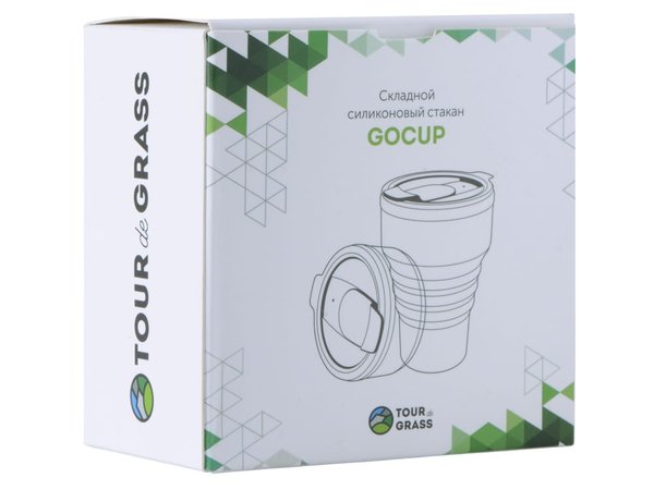Силиконовый складной стакан «GoCup» - Силиконовый складной стакан «GoCup»