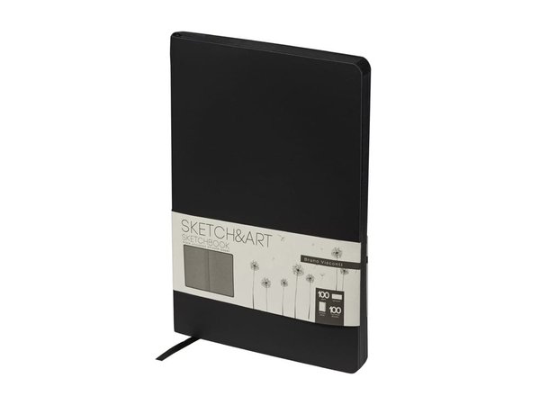 Скетчбук А5 «Sketch & Art» 100 г/м2, soft-touch - Скетчбук А5 «Sketch & Art» 100 г/м2, soft-touch