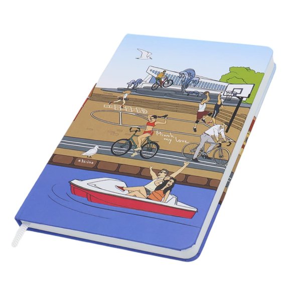 Записная книжка A6 Dziuna - Записная книжка A6 Dziuna Немига в линейку 10,5 x 16 см