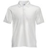 Поло "Slim Fit Polo", белый_2XL, 97% х/б, 3% эластан, 210 г/м2