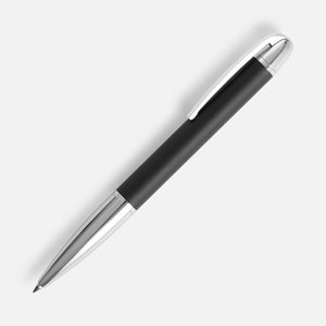 ручка шариковая arc soft touch, черная