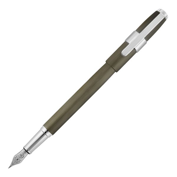 Перьевая ручка BLOCK BRUSHED GUN - Перьевая ручка BLOCK BRUSHED GUN
