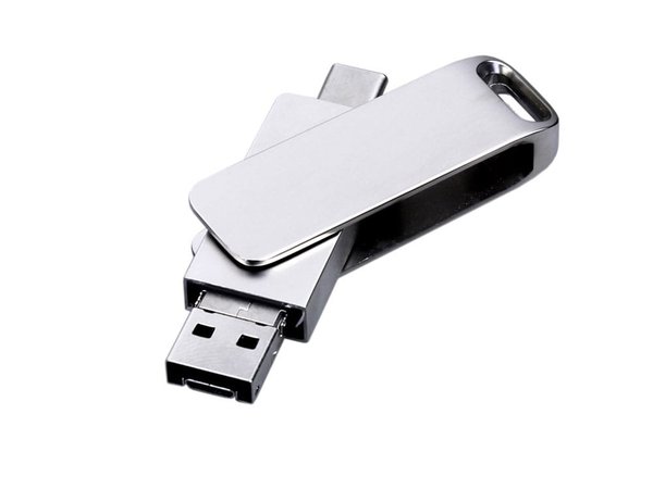 USB 3.0-флешка на 32 Гб 3-в-1 с разъемами Micro USB и USB-C - USB 3.0-флешка на 32 Гб 3-в-1 с разъемами Micro USB и USB-C