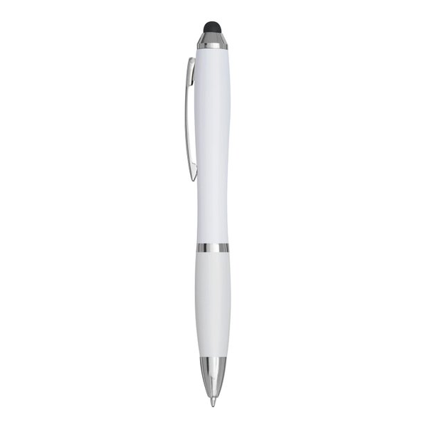Ручка шариковая SWAY TOUCH, белая - Ручка шариковая SWAY TOUCH, белая