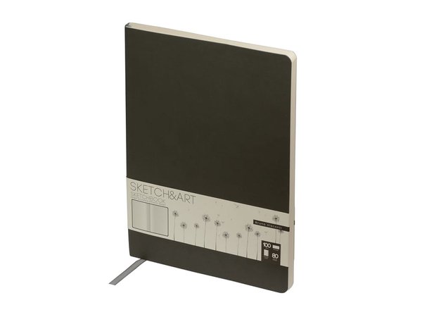 Скетчбук B5 «Sketch & Art» 100 г/м2, soft-touch - Скетчбук B5 «Sketch & Art» 100 г/м2, soft-touch