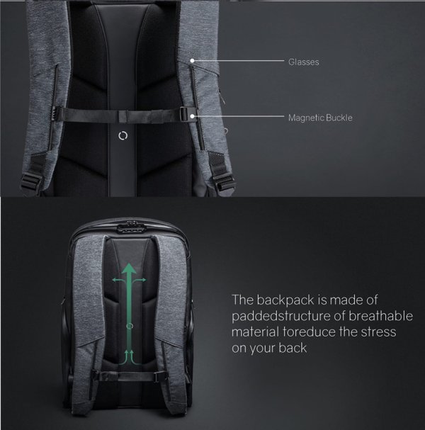 Рюкзак KORIN FlexPack Pro 47х34х18 см - Рюкзак KORIN FlexPack Pro 47х34х18 см, темно-серый