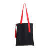 Шоппер Superbag black с ремувкой 4sb (чёрный с красным)