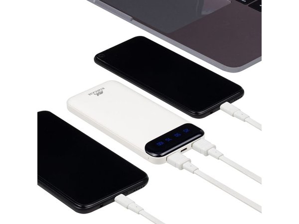 Внешний аккумулятор с дисплеем VA2240, 10000 mAh - Внешний аккумулятор с дисплеем VA2240, 10000 mAh