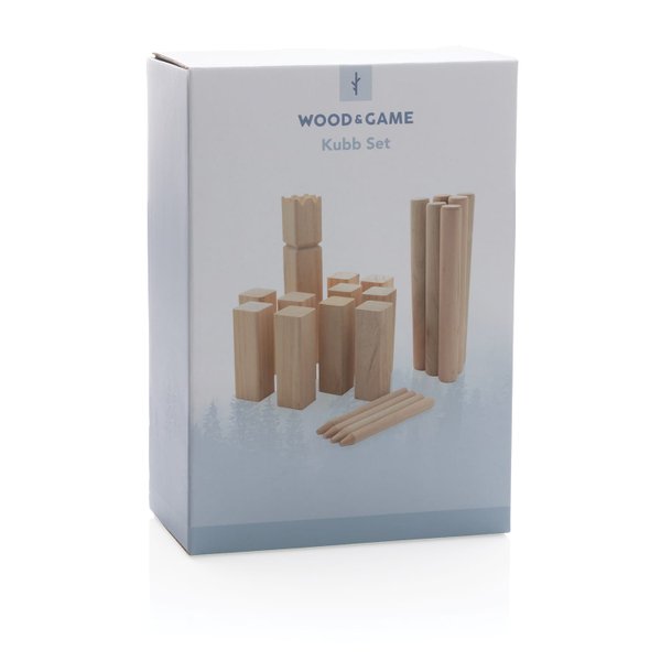 Деревянный игровой набор Kubb - Деревянный игровой набор Kubb