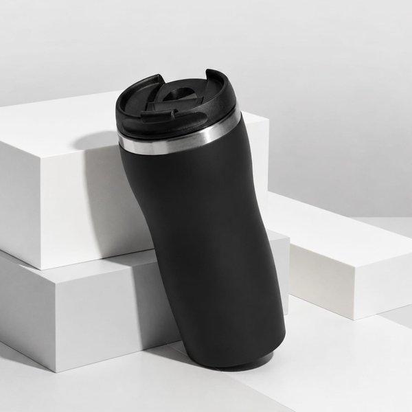 Термокружка «Double wall mug С1» soft-touch, 350 мл - Термокружка «Double wall mug С1» soft-touch, 350 мл