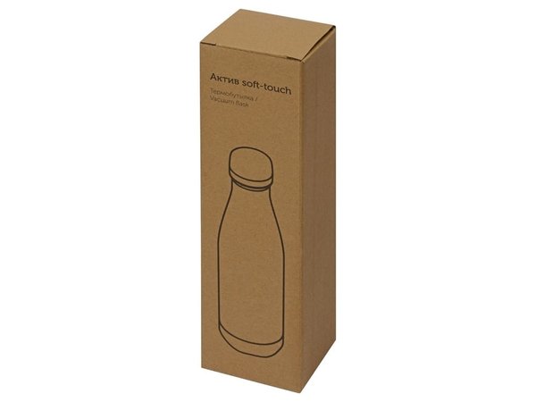 Вакуумная термобутылка «Актив Soft Touch» - Вакуумная термобутылка «Актив Soft Touch»