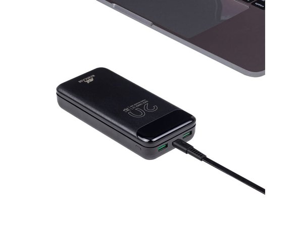 Внешний аккумулятор с дисплеем, 20000 mAh - Внешний аккумулятор с дисплеем, 20000 mAh