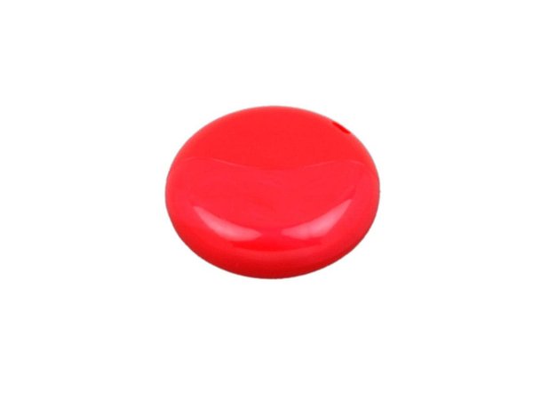 USB 2.0- флешка промо на 8 Гб круглой формы - USB 2.0- флешка промо на 8 Гб круглой формы